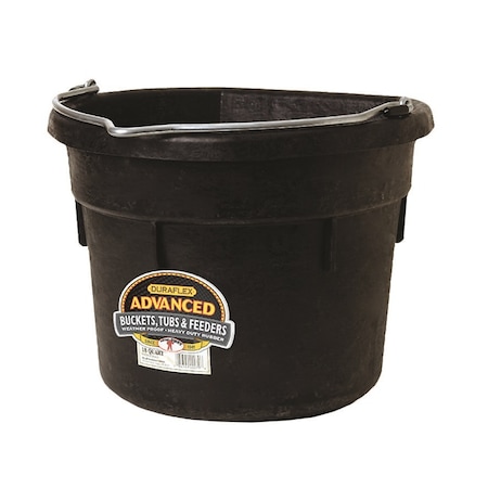 Miller Mfg Duraflex Flat Back Water Bucket 18 Qt. 1147-18QT